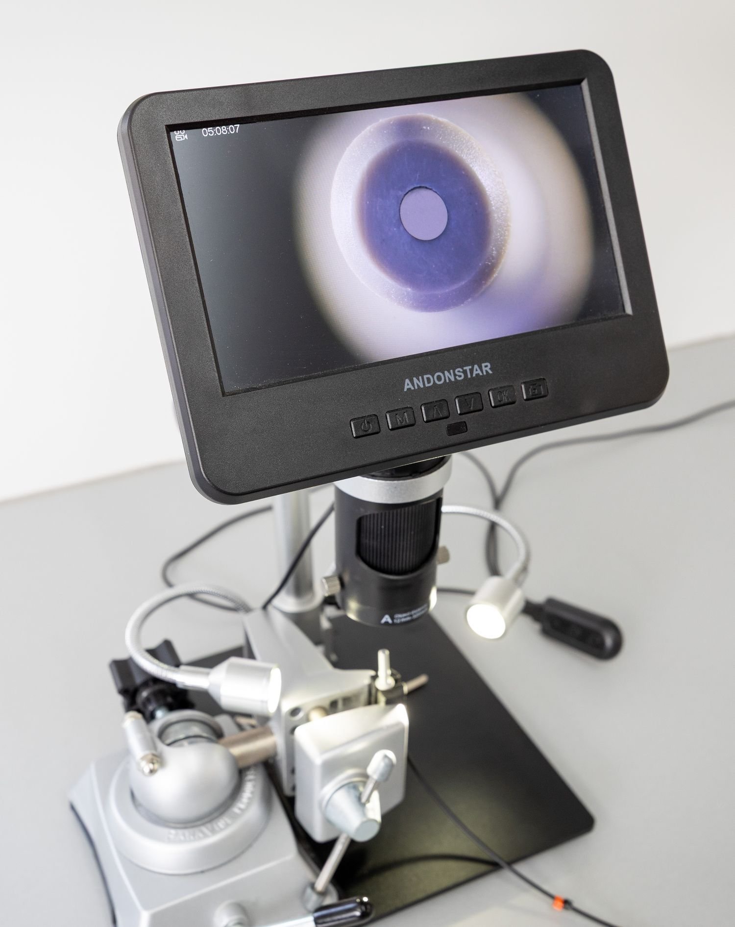 Cable assemblies for microscopes